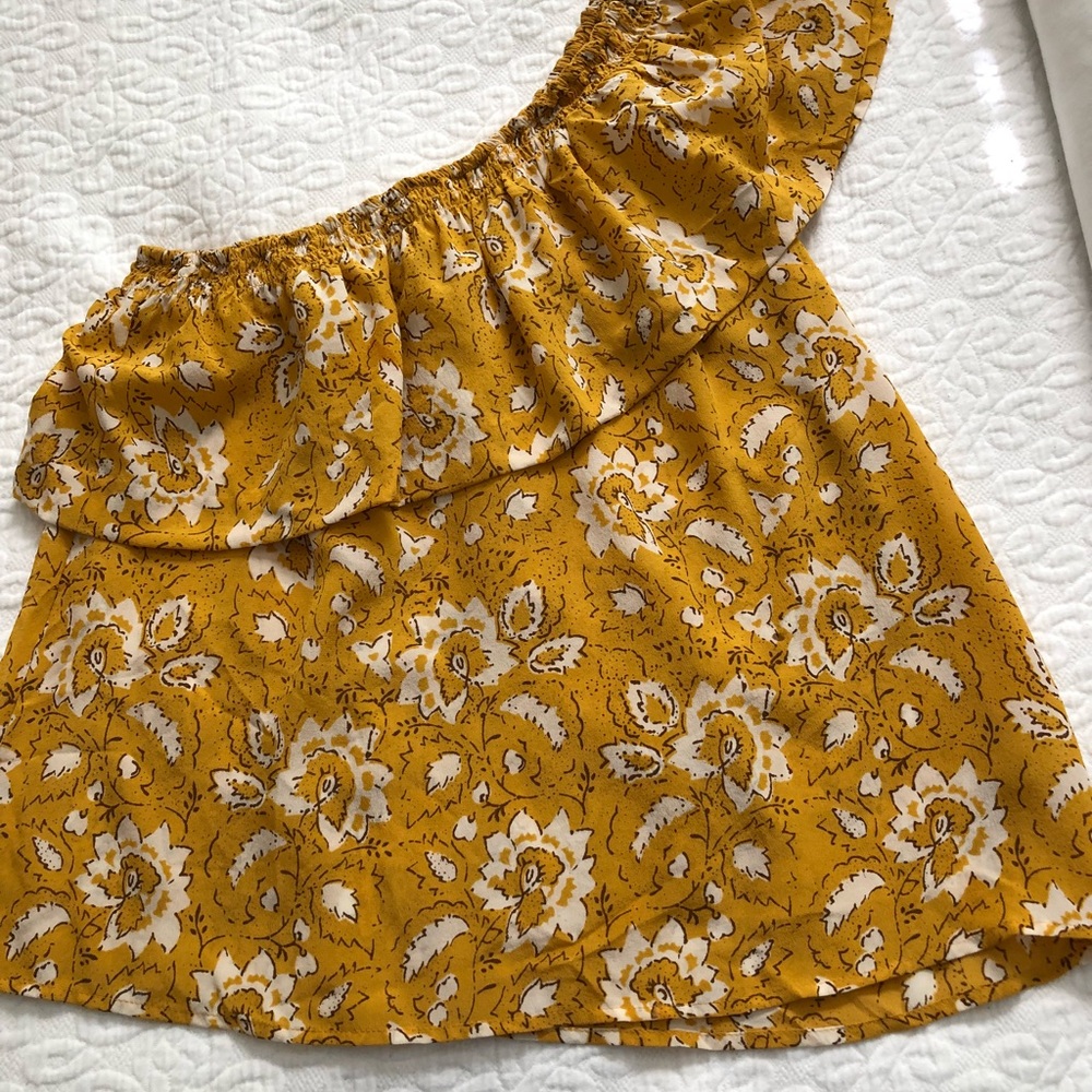 Off the shoulder Madewell Silk too